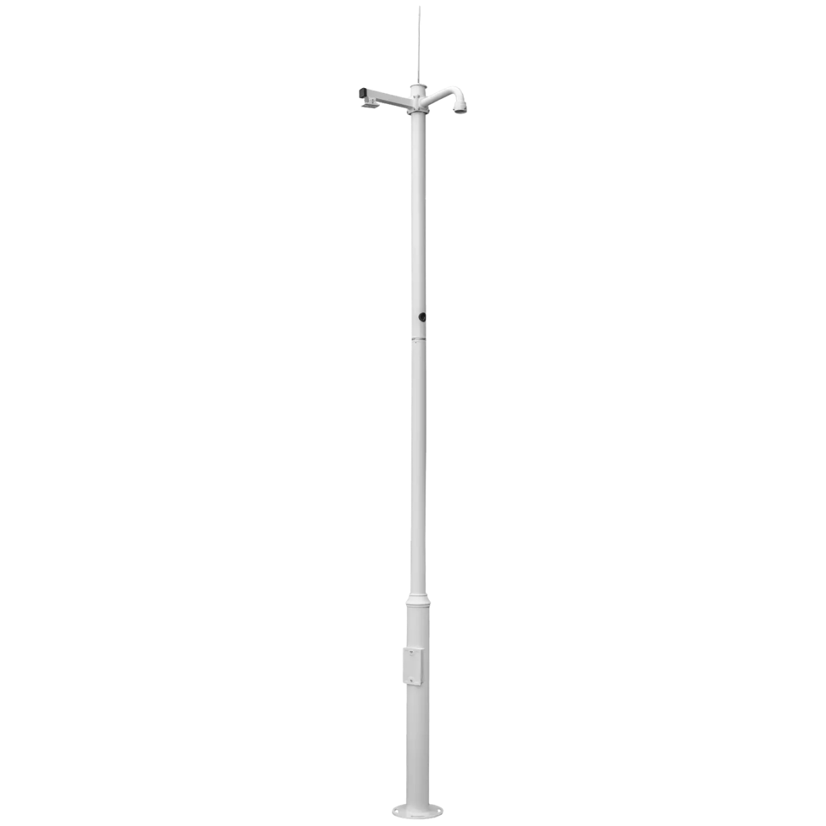 Defendex Kameramast weiß